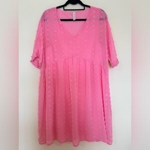 Zenana Outfitters Pink Mini Dress